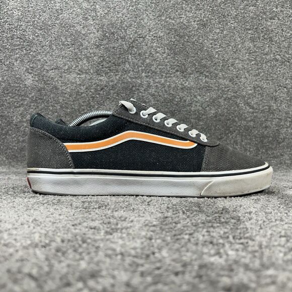 Vans Ward Jersey Block Mens Size 12 Dark Grey Textile Athletic Skate Shoes Used main image 11